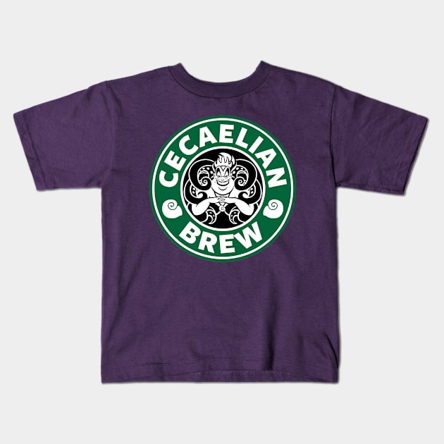 Cecaelian Brew Kids T-Shirt by Ellador